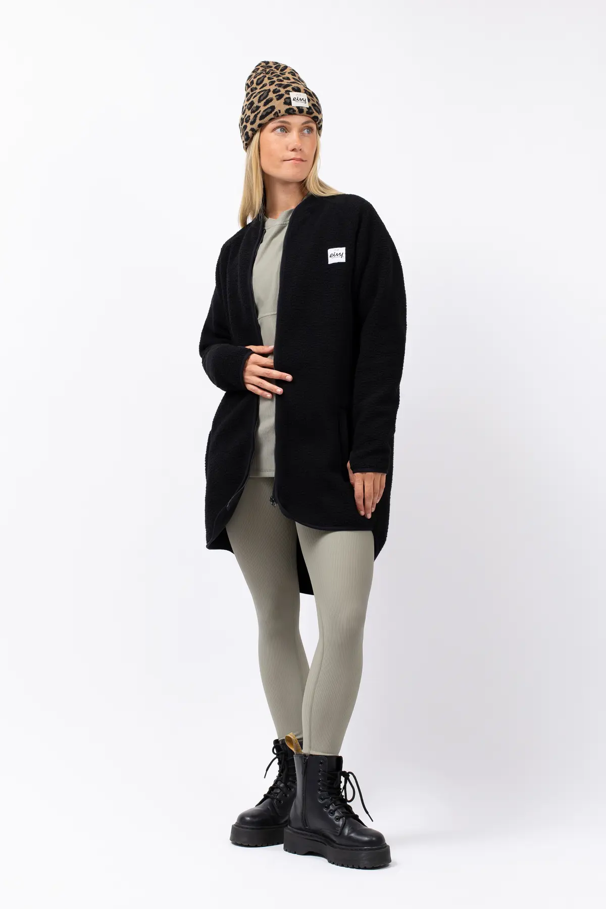 Redwood Sherpa Coat Black