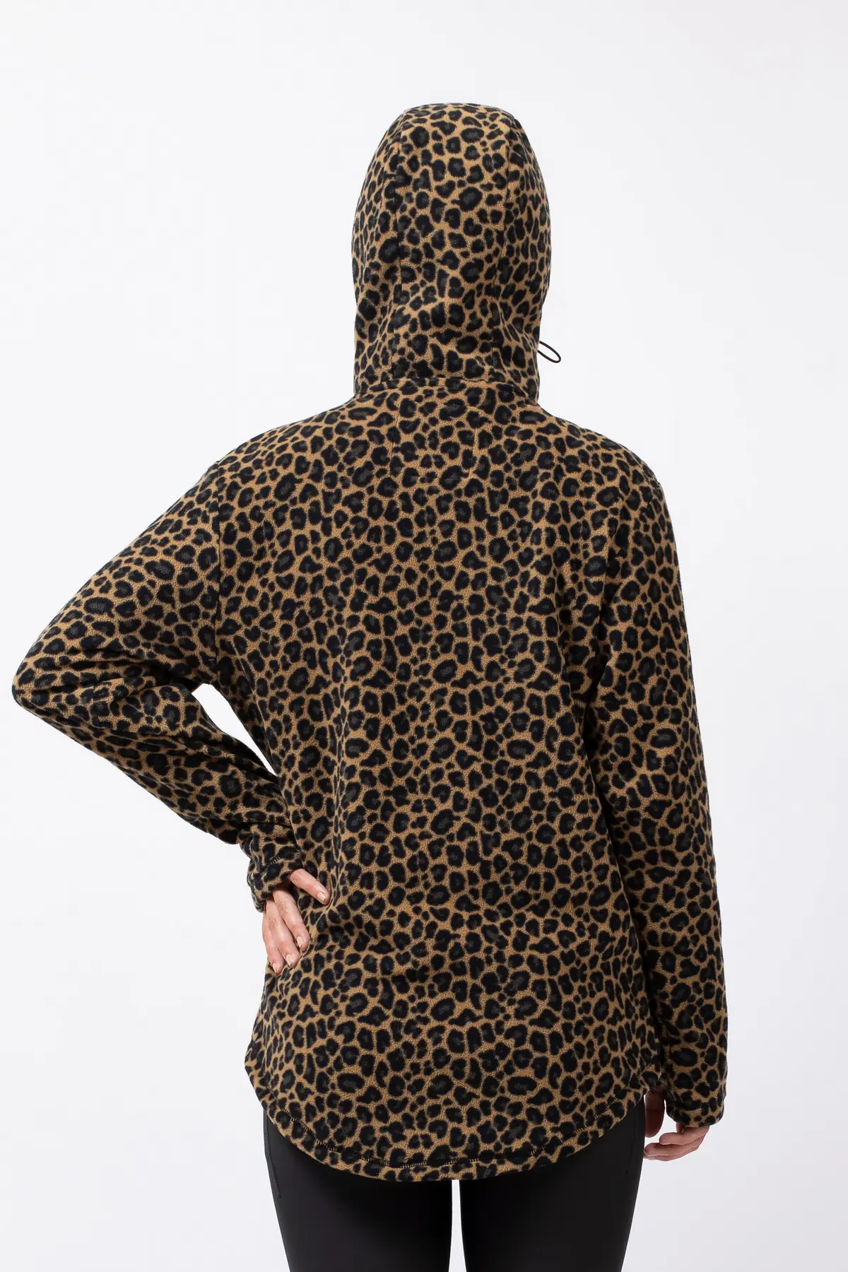 Techlight Ziphood Fleece - Leopard