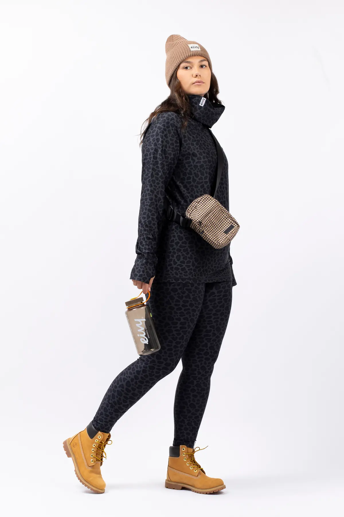 Eivy Damen Icecold Pants Baselayer - Thermounterwäsche Schwarz | Größe S