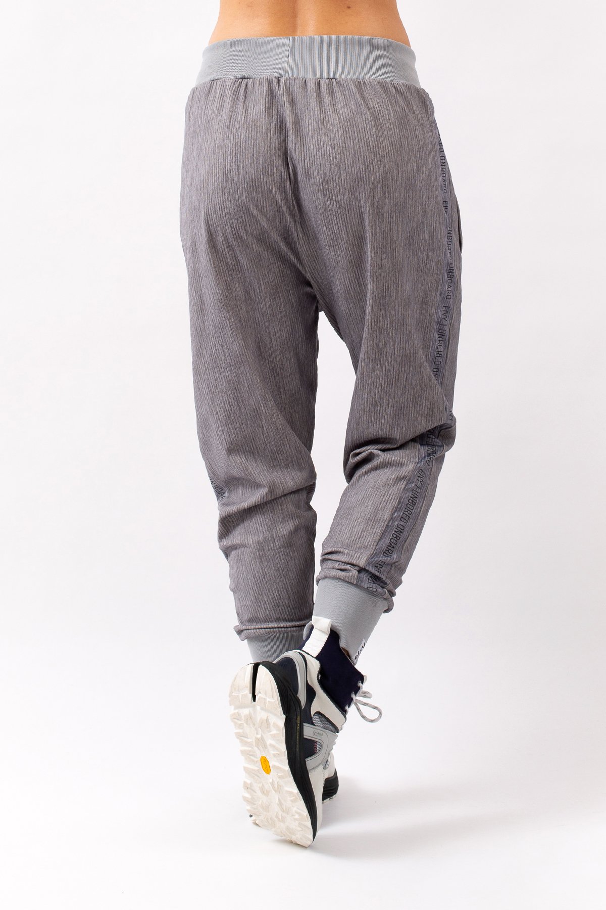 Melange Rib Travel - Harlem Pants Grey