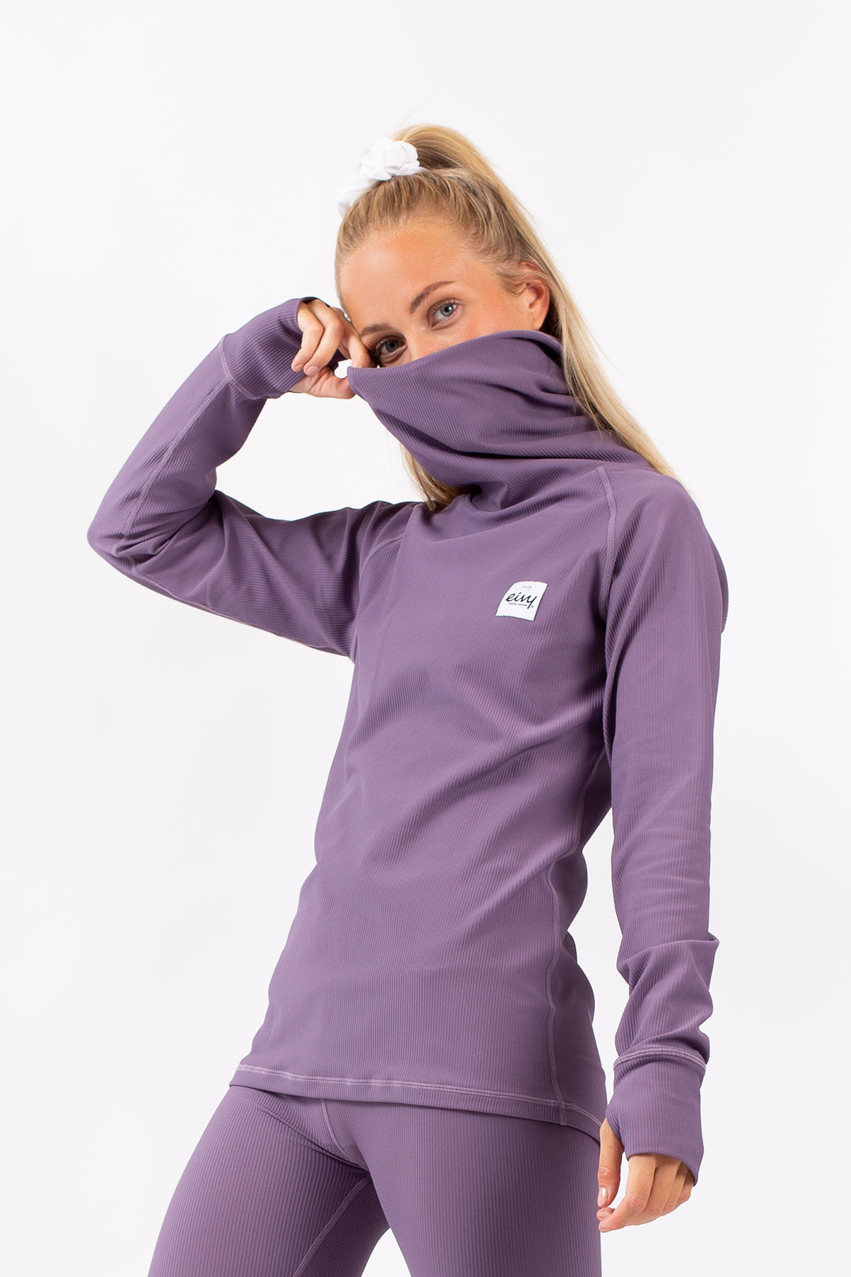 Base Layer Icecold Gaiter Rib Top Deep Purple