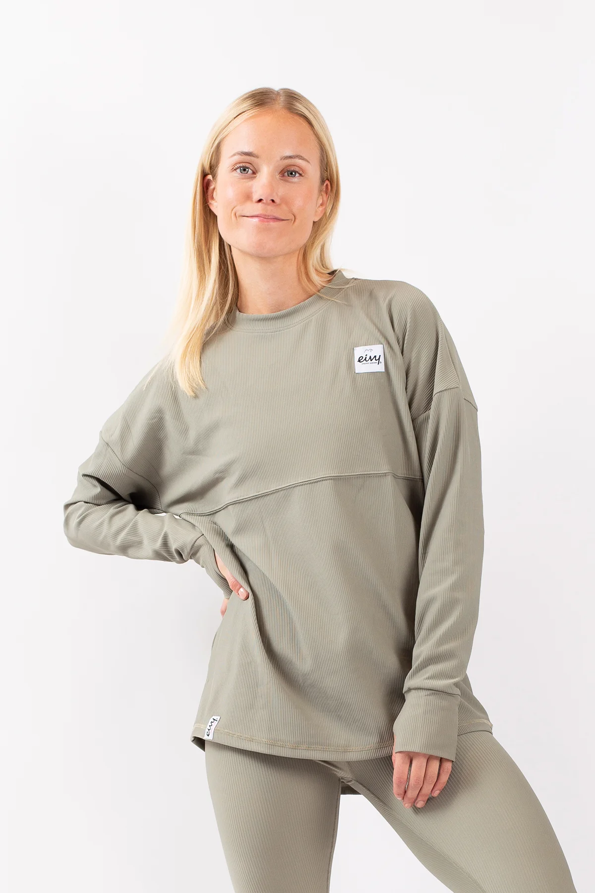 Base Layer Venture Rib Top Faded Oak