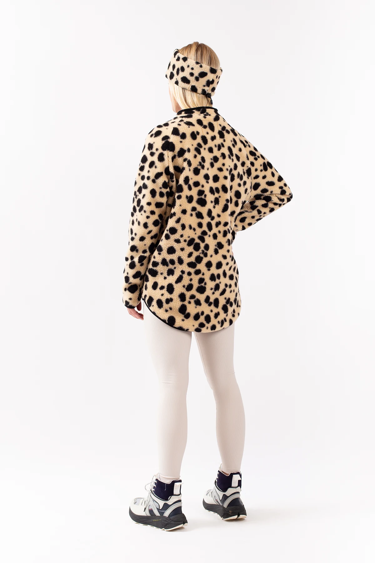 Cheetah sherpa jacket hot sale