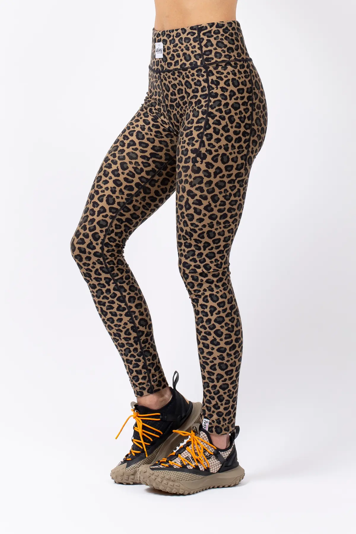 シャルボン LEOPARD 10 POCKETS SHORT LEGGINGS Pocket Tights - Leopard