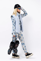 Lumberjackie Sherpa Vest - Faded Fog