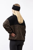 Ball Fleece - Black/Leopard