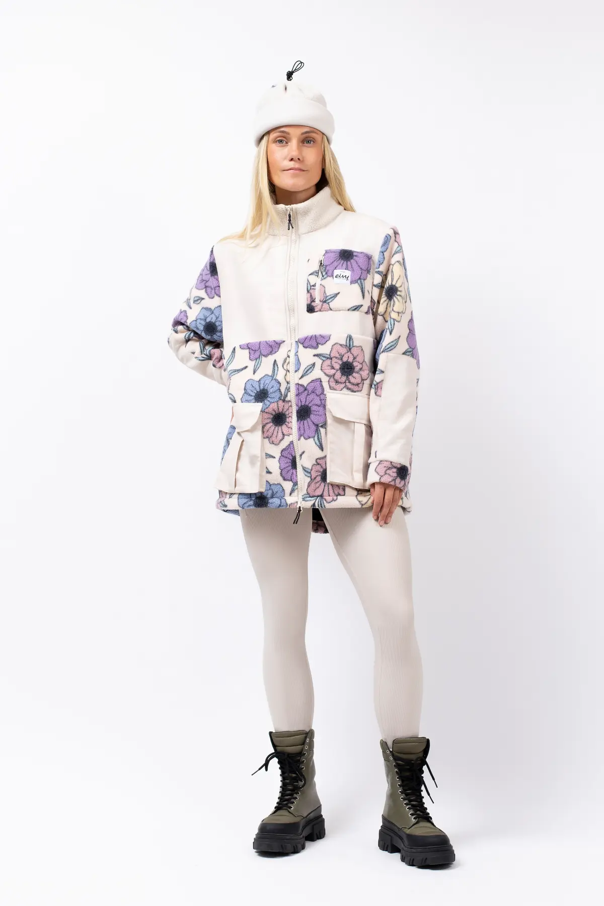 Field Sherpa Jacket - Big Flower Field Sherpa Jacket - Big Flower