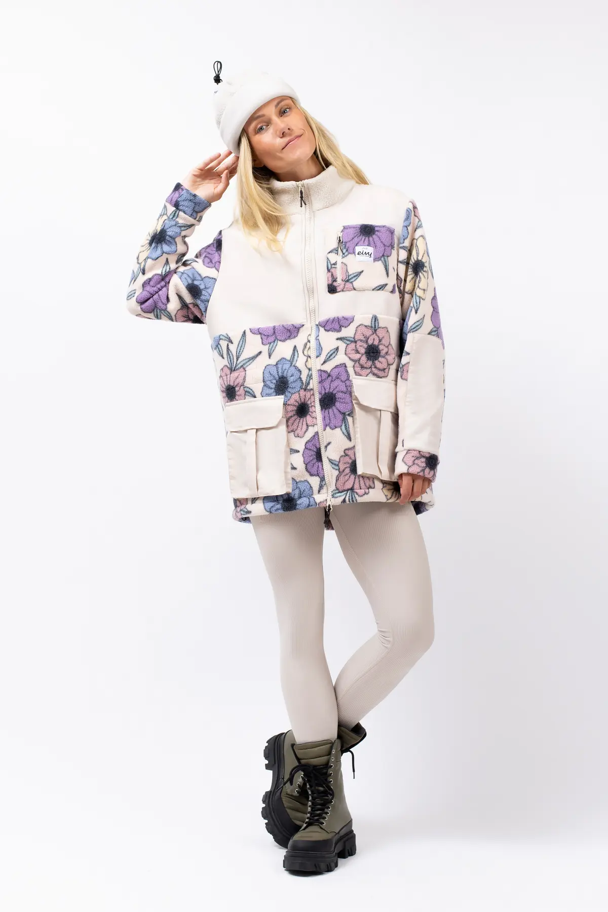 Field Sherpa Jacket - Big Flower Field Sherpa Jacket - Big Flower