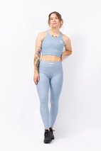 Cover Up Rib Top - Faded Fog