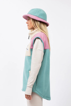 Lumberjackie Sherpa Vest - Miami