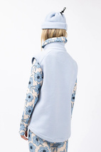 Lumberjackie Sherpa Vest - Faded Fog