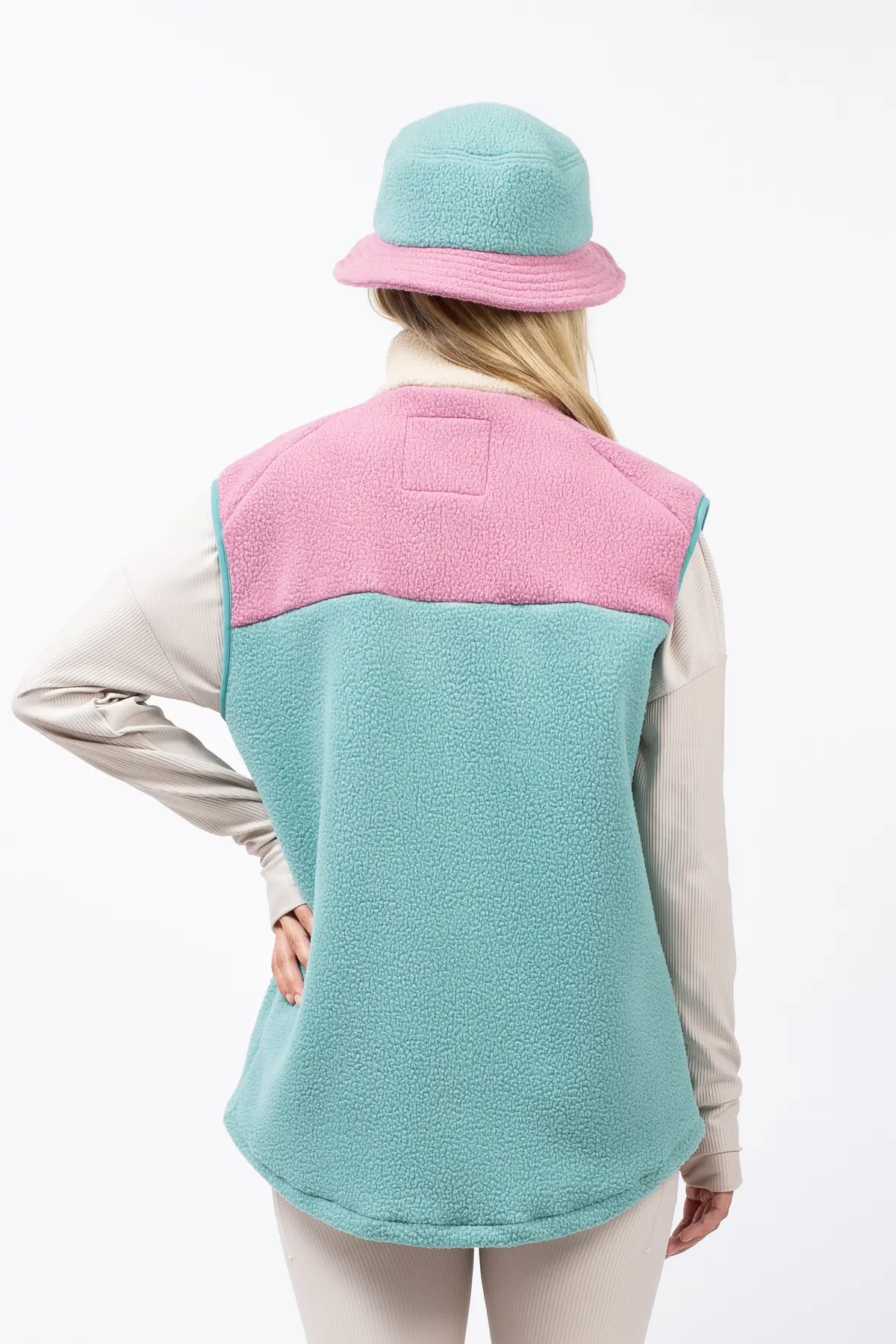 Lumberjackie Sherpa Vest - Miami