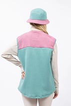 Lumberjackie Sherpa Vest - Miami