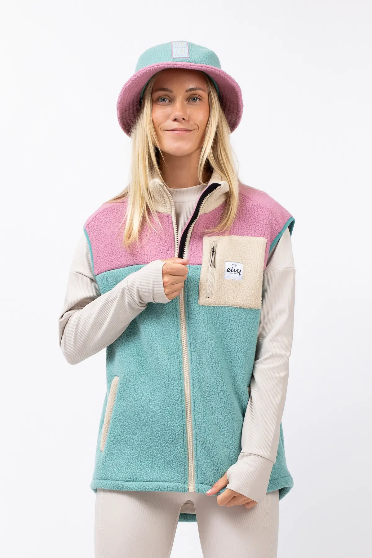Lumberjackie Sherpa Vest - Miami