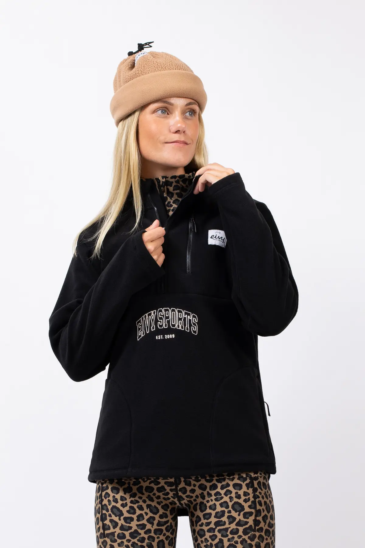 Techlight Halfzip Fleece - Black