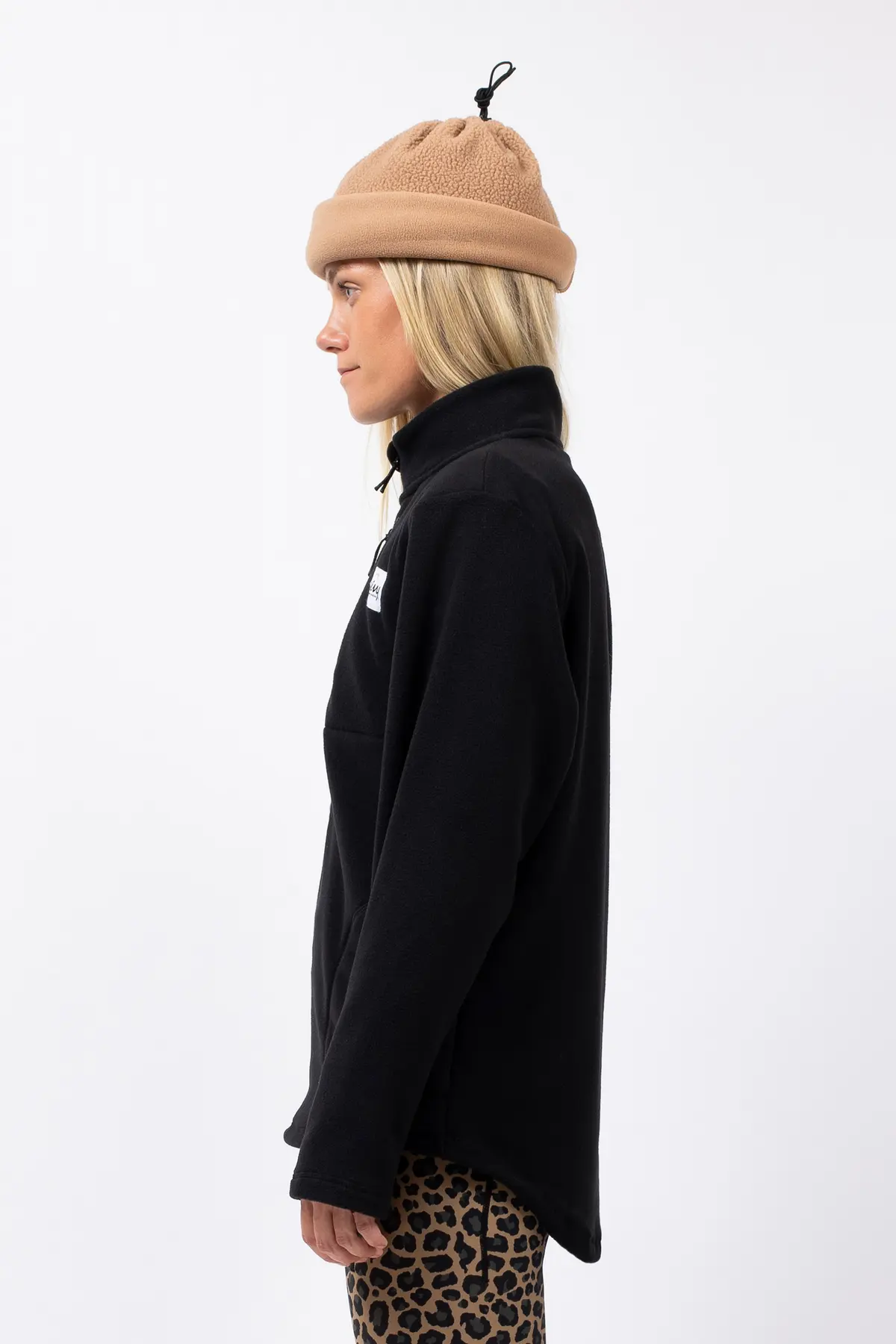 Techlight Halfzip Fleece - Black