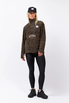 Techlight Halfzip Fleece - Leopard | M