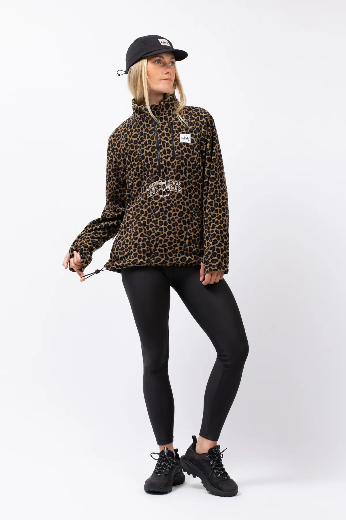 Techlight Halfzip Fleece - Leopard | M