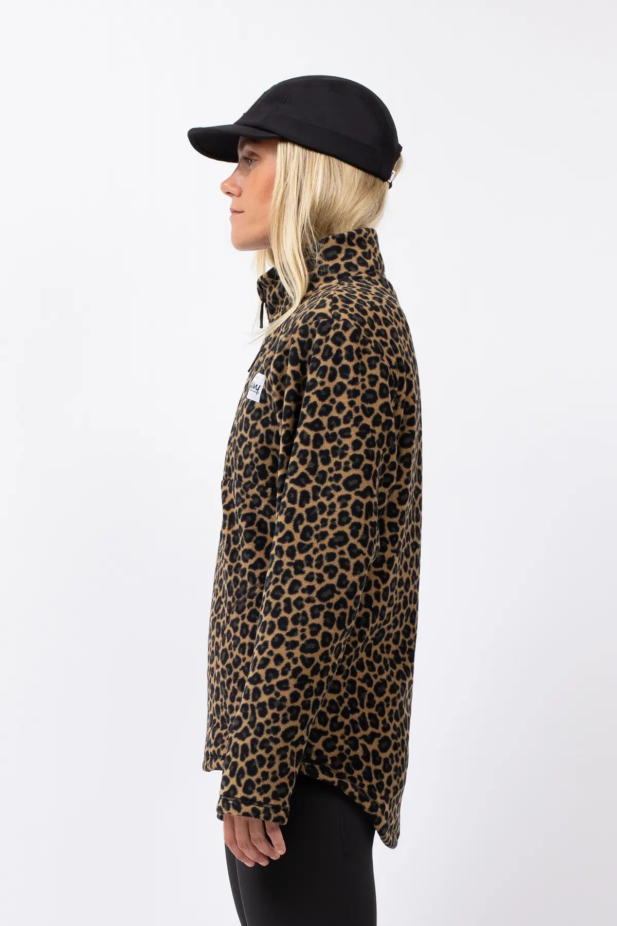 Techlight Halfzip Fleece - Leopard | M