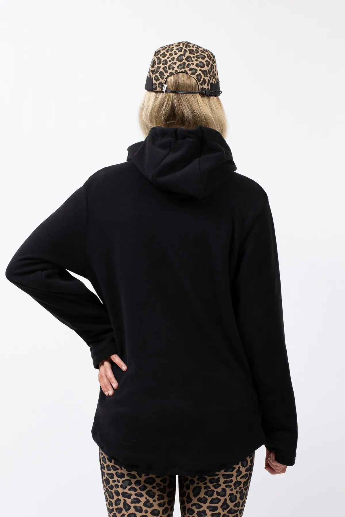 Techlight Ziphood Fleece - Black