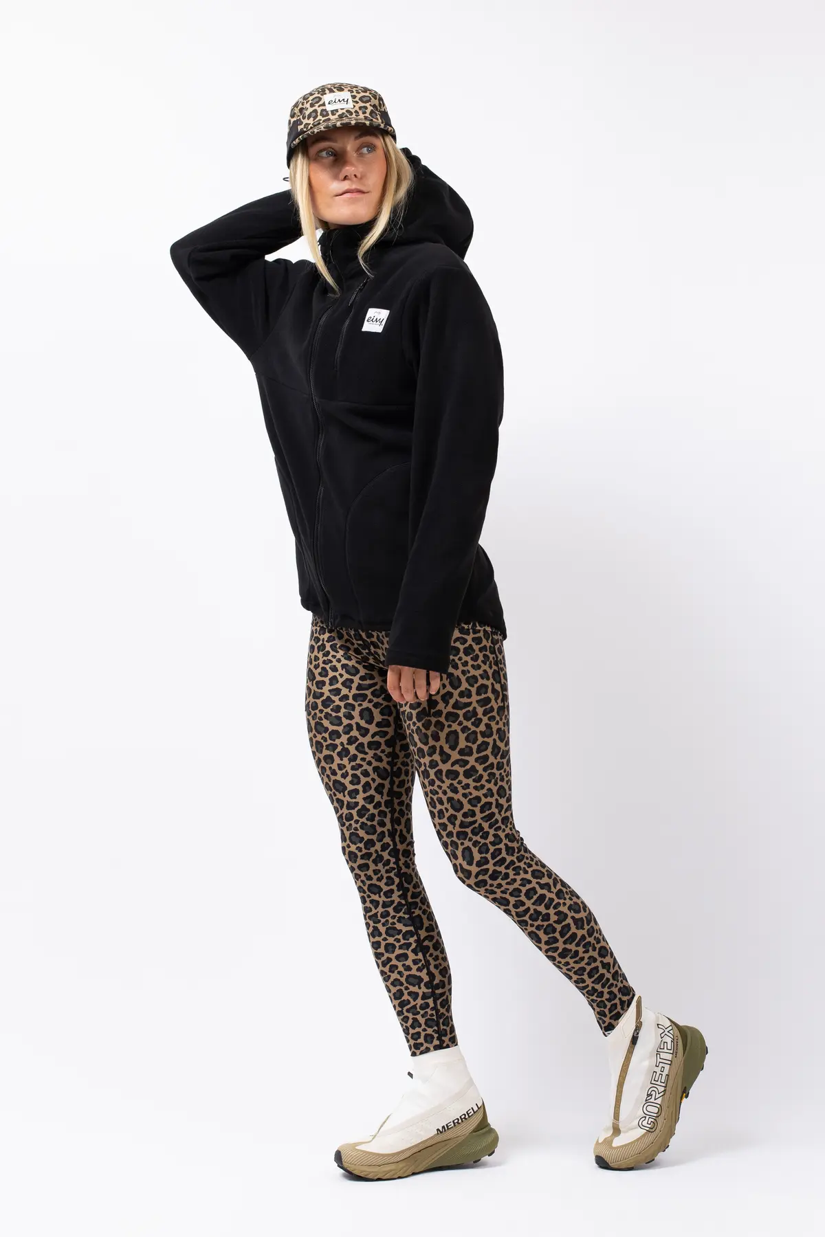 Techlight Ziphood Fleece - Black