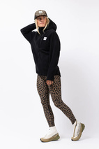 Techlight Ziphood Fleece - Black