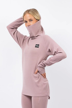 Icecold Merino Wool Gaiter Rib Top - Faded Woodrose