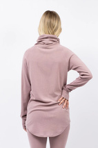 Icecold Merino Wool Gaiter Rib Top - Faded Woodrose