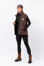 Journey Merino Wool Rib Top - Black