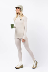 Journey Merino Wool Rib Top - Faded Cloud | XS