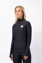 Journey Top - Black Leopard