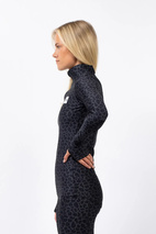 Journey Top - Black Leopard
