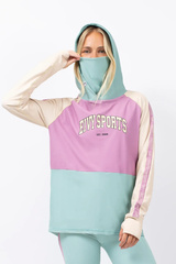 Loose Fit Hoodie Top - Miami | XS