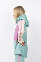 Loose Fit Hoodie Top - Miami