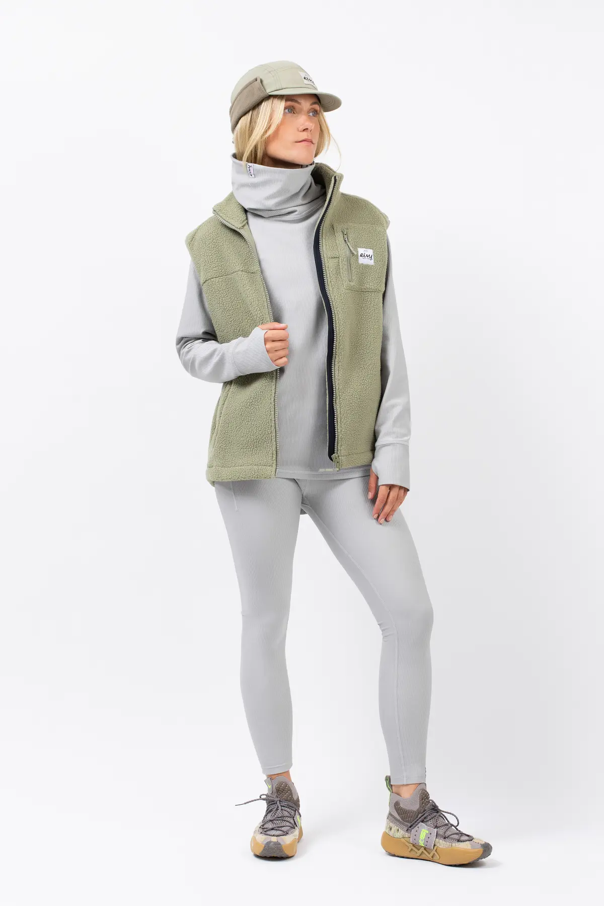 Icecold Rib Top - Grey Melange