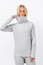 Icecold Rib Top - Grey Melange