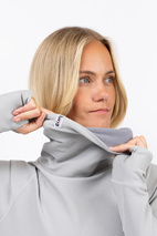Icecold Rib Top - Grey Melange