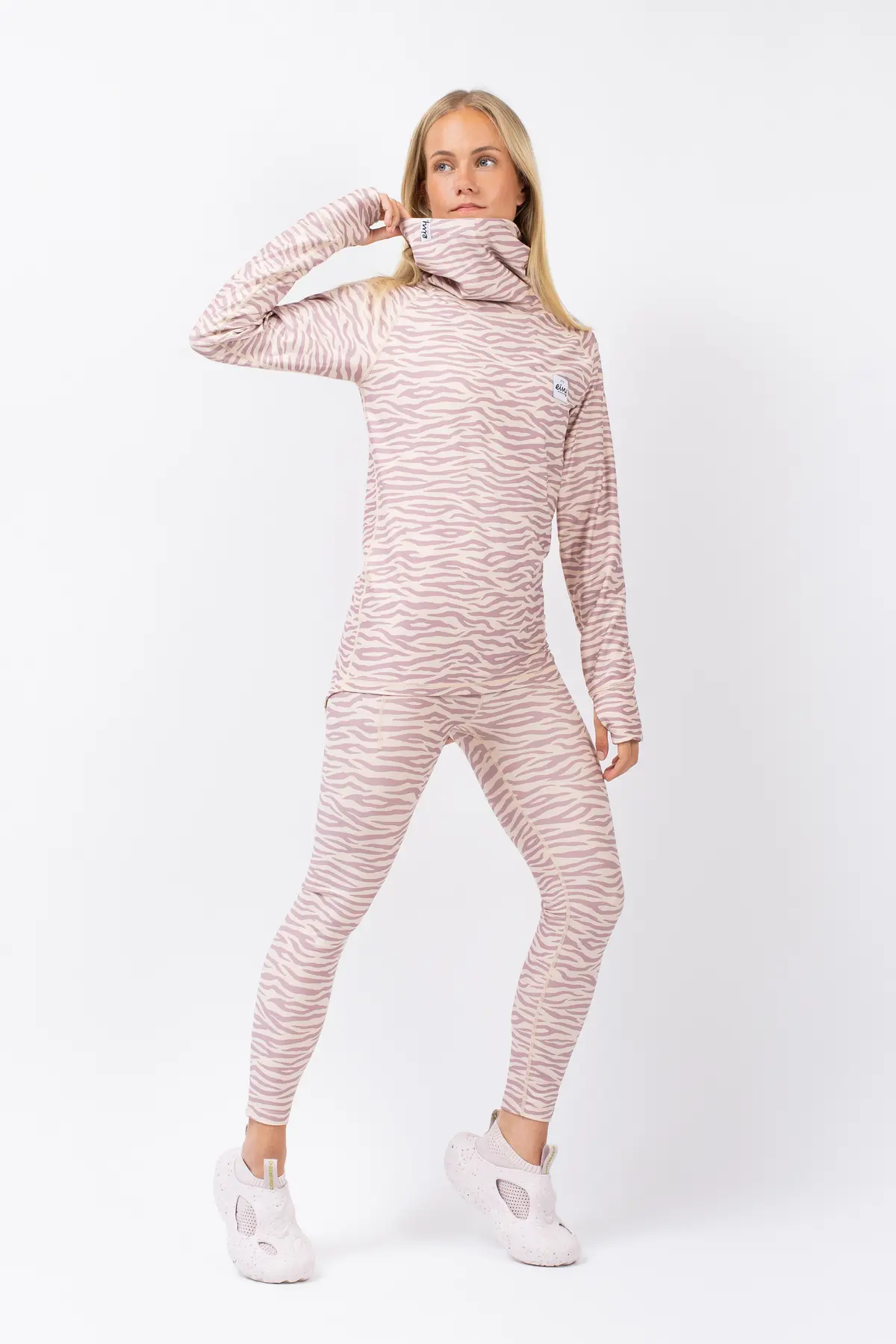 Icecold Gaiter Top - Pastel Zebra