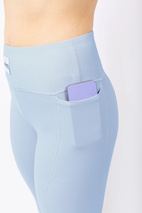 Pocket Rib Tights - Faded Fog