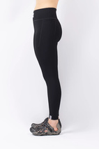 Pocket Rib Tights - Black