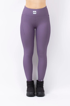Pocket Rib Tights - Deep Purple
