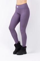 Pocket Rib Tights - Deep Purple