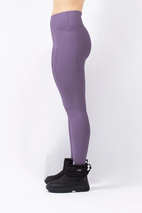 Pocket Rib Tights - Deep Purple