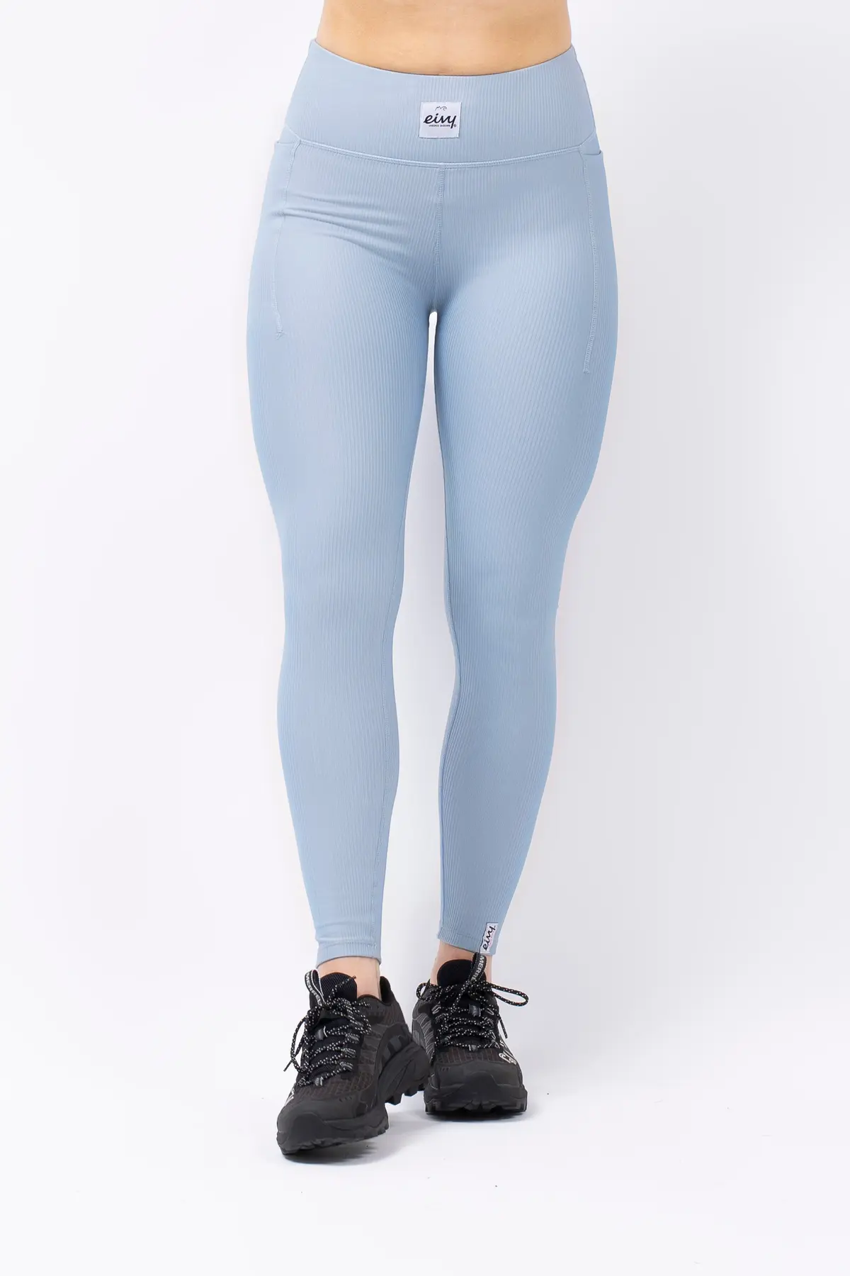 Pocket Rib Tights - Faded Fog