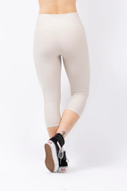 Pocket Rib 3/4 Tights - Faded Cloud