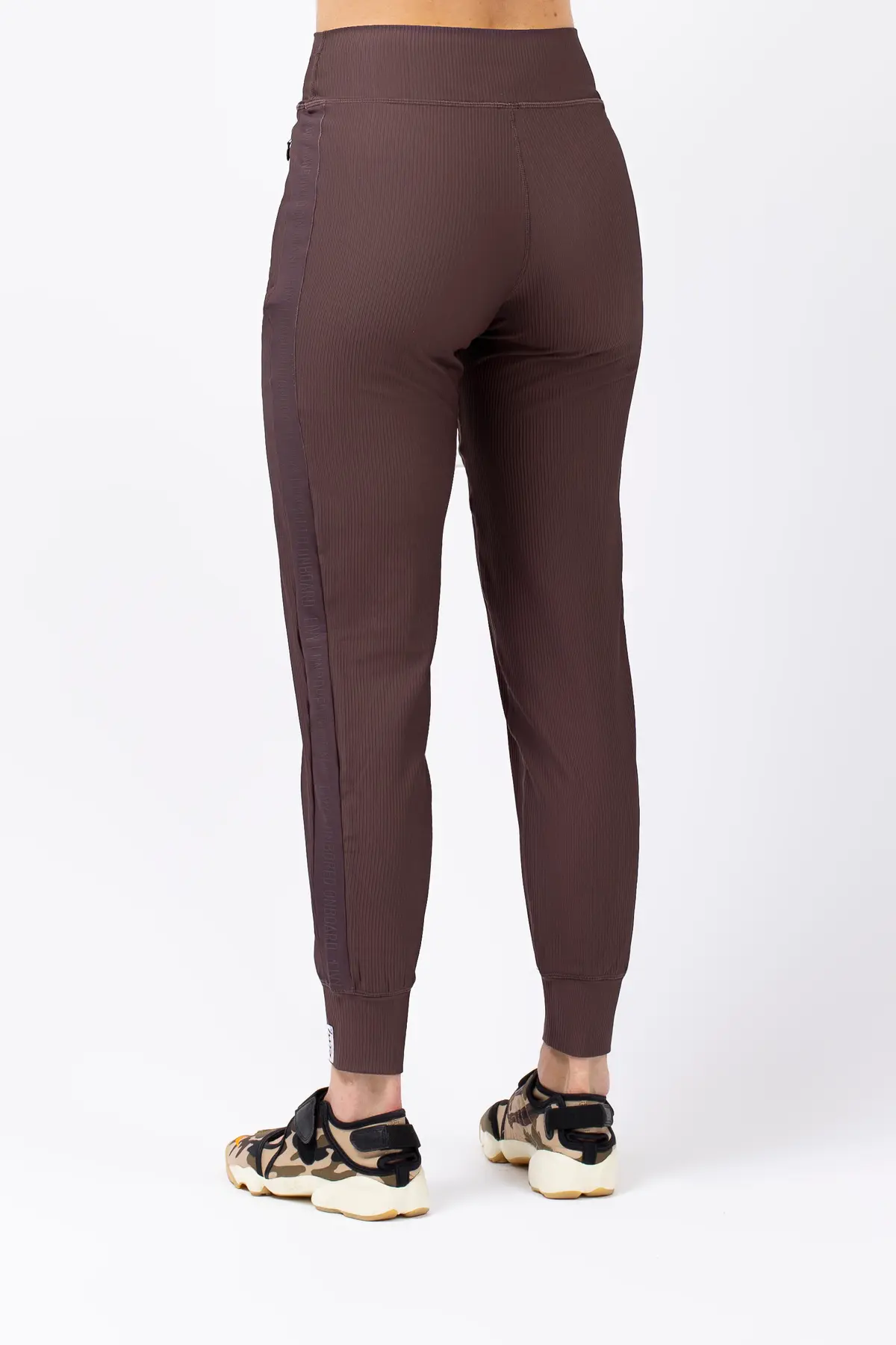 Journey Rib Travel Pants - Chocolate
