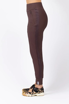 Journey Rib Travel Pants - Chocolate