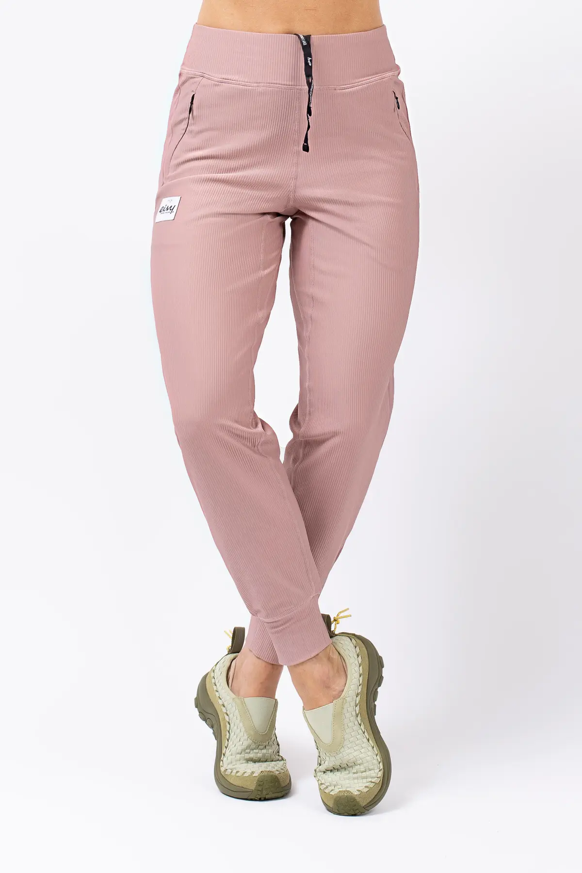 Journey Rib Travel Pants - Faded Woodrose