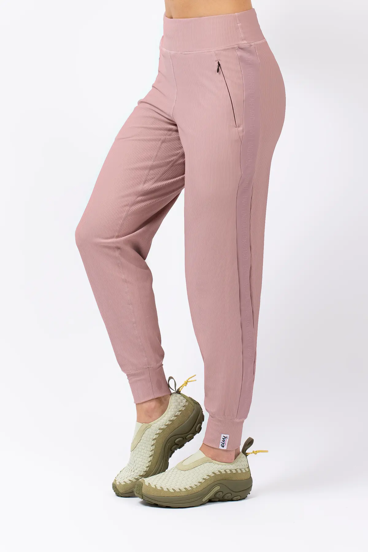 Journey Rib Travel Pants - Faded Woodrose
