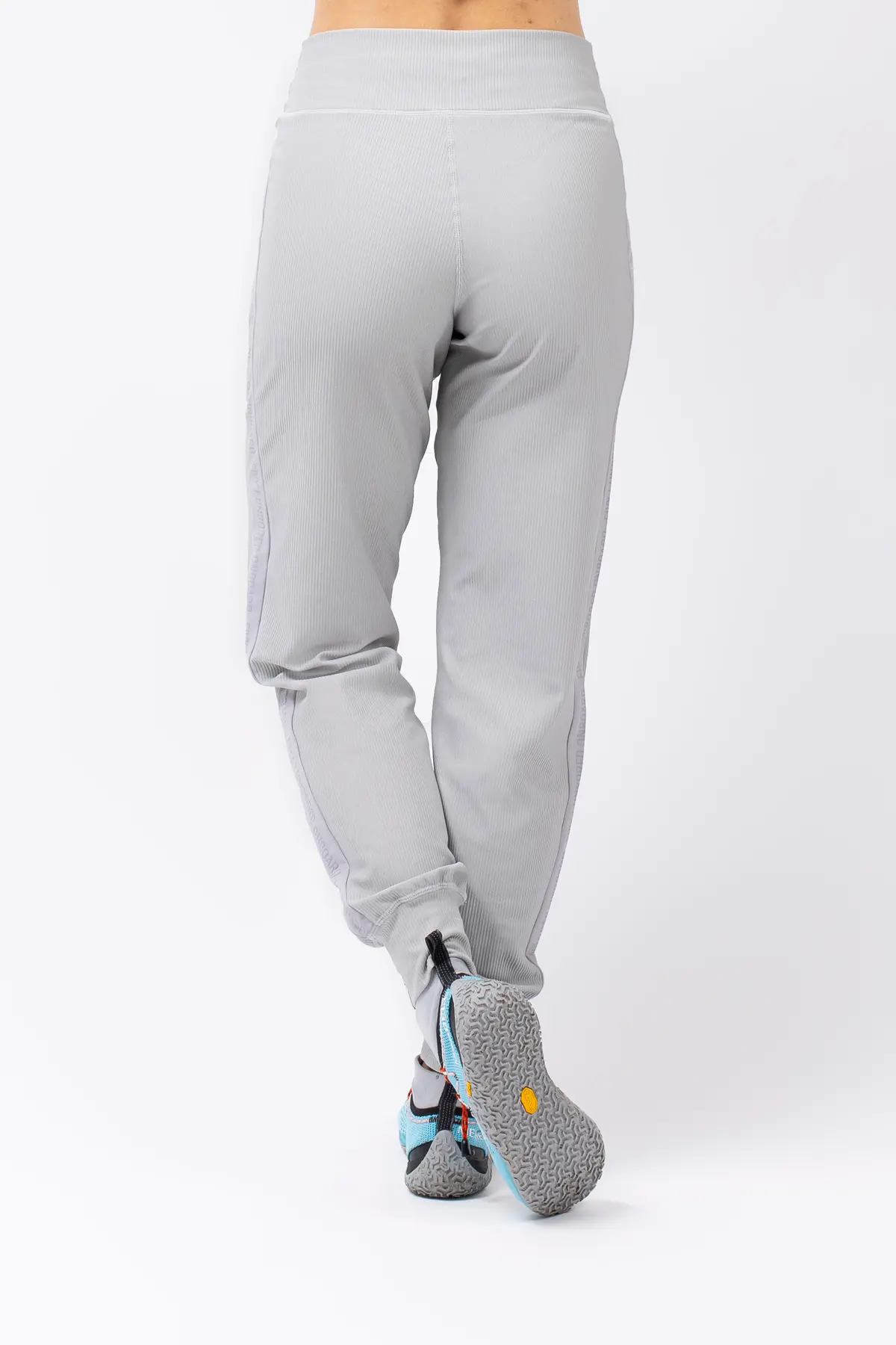 Journey Rib Travel Pants - Grey Melange